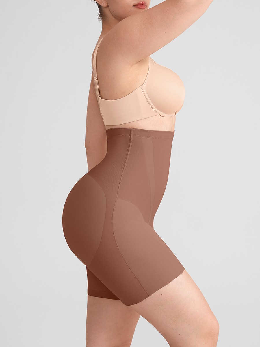 Wholesale Seamless Shapewear Shorts Tummy Control Butt Lifter Thigh Slimming