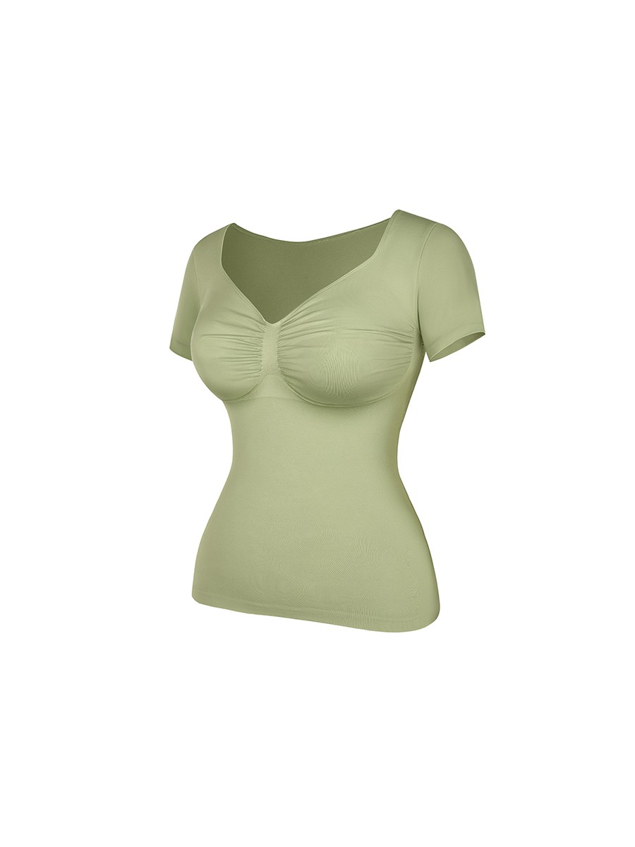 Women Seamless Bust Support Tummy Control Shaping Cami