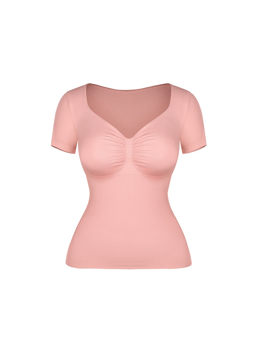 Women Seamless Bust Support Tummy Control Shaping Top