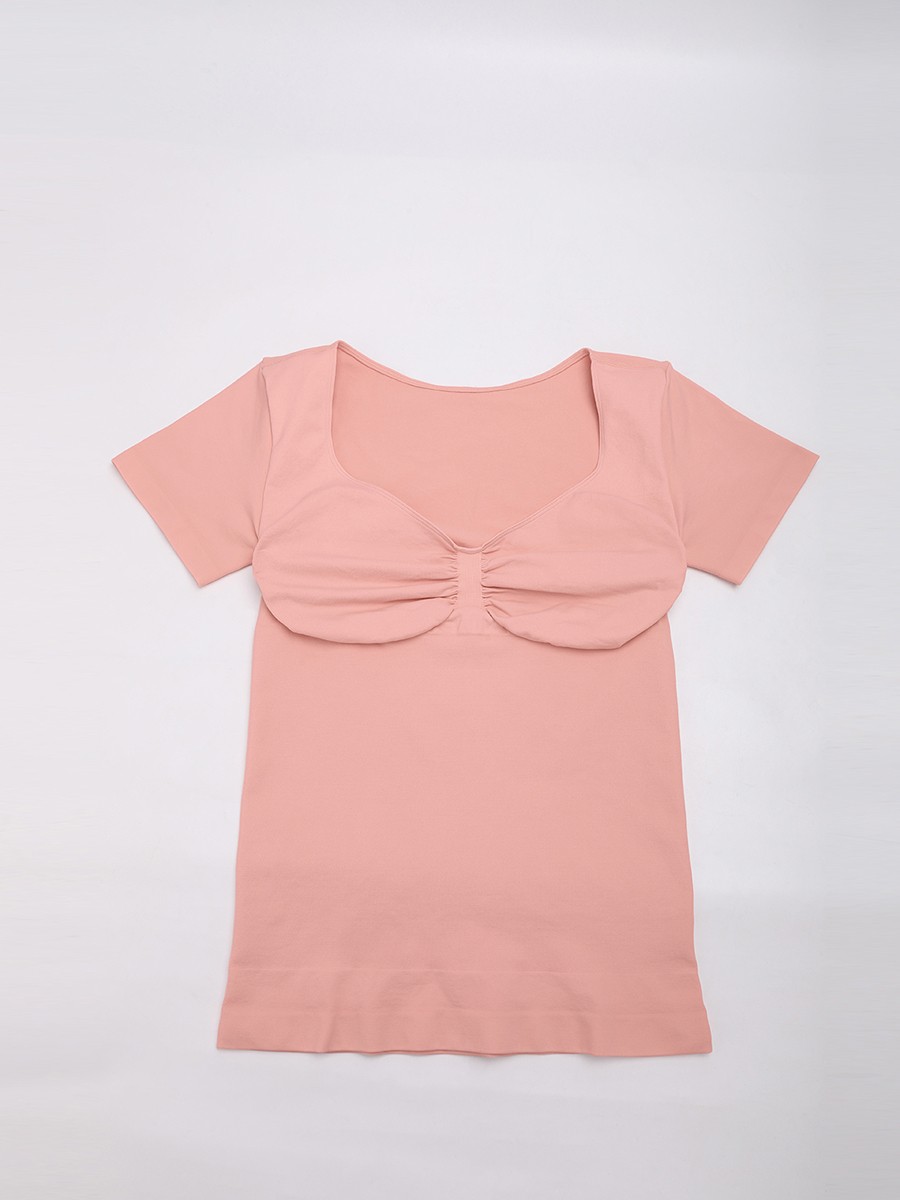 Women Seamless Bust Support Tummy Control Shaping Top
