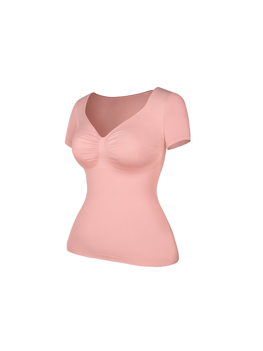 Women Seamless Bust Support Tummy Control Shaping Top