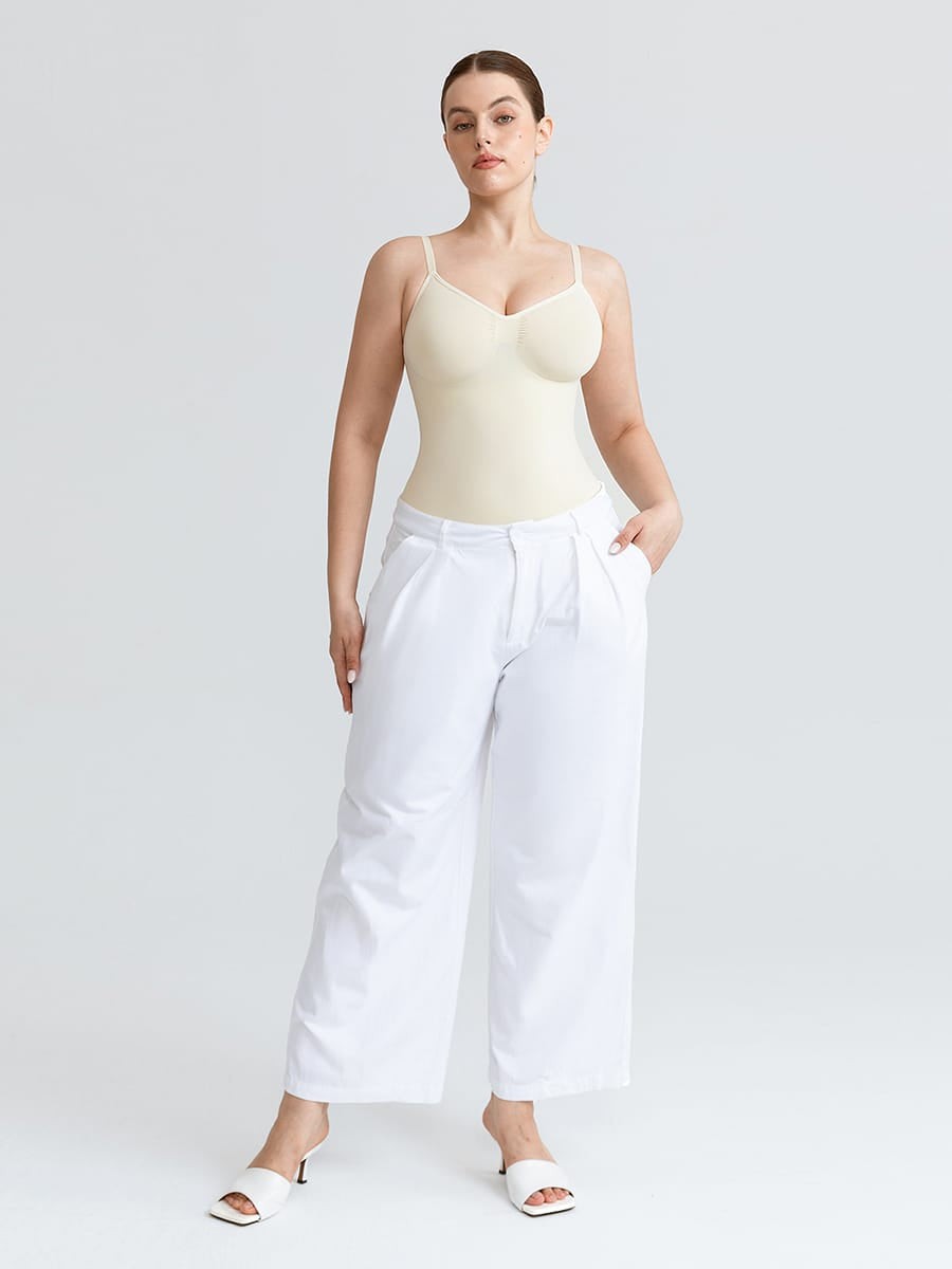 Seamless Tummy Control Thong Shaping Bodysuit