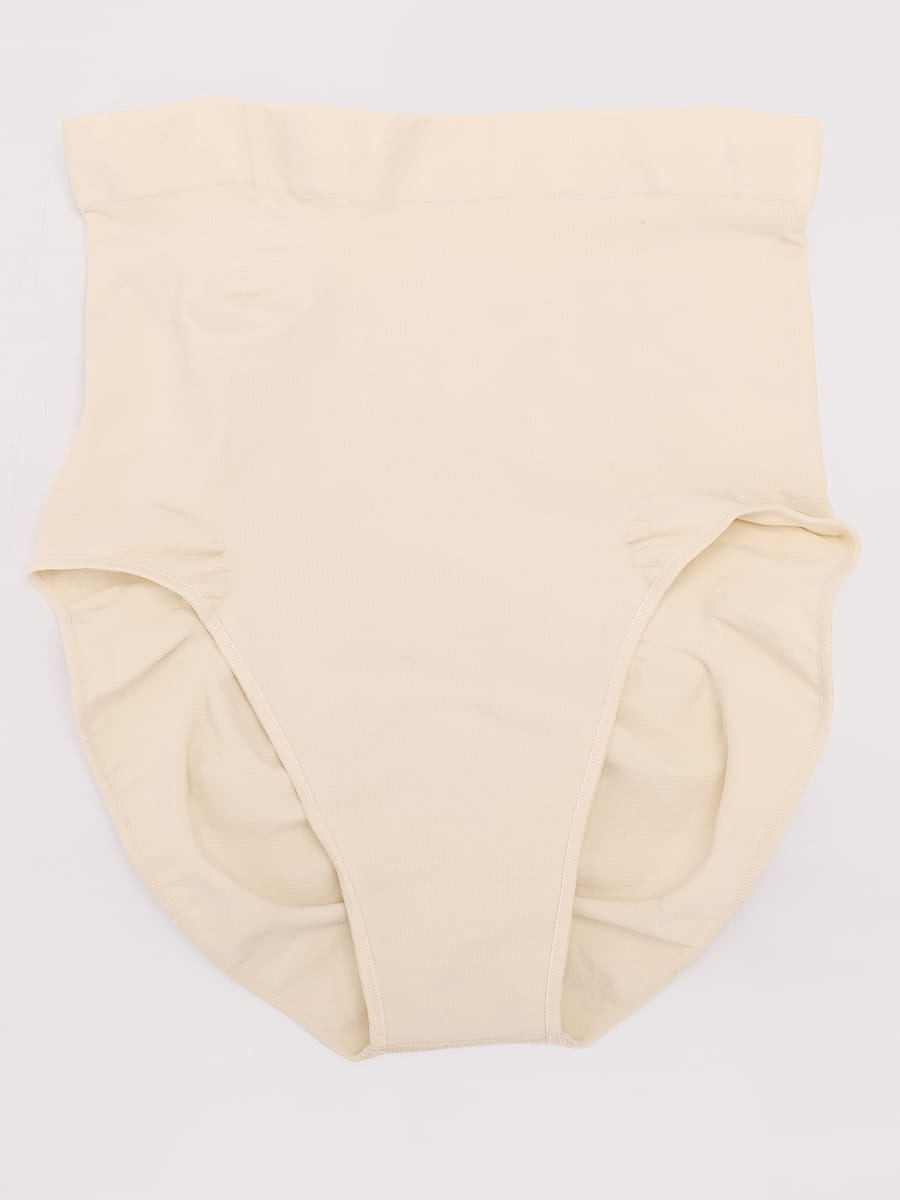 Seamless High Waist Tummy Control Anti Slip Silicone Shaping Panties