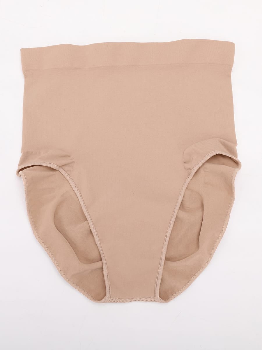 Seamless Tummy Control Briefs Anti Slip Silicone Shaping Panties