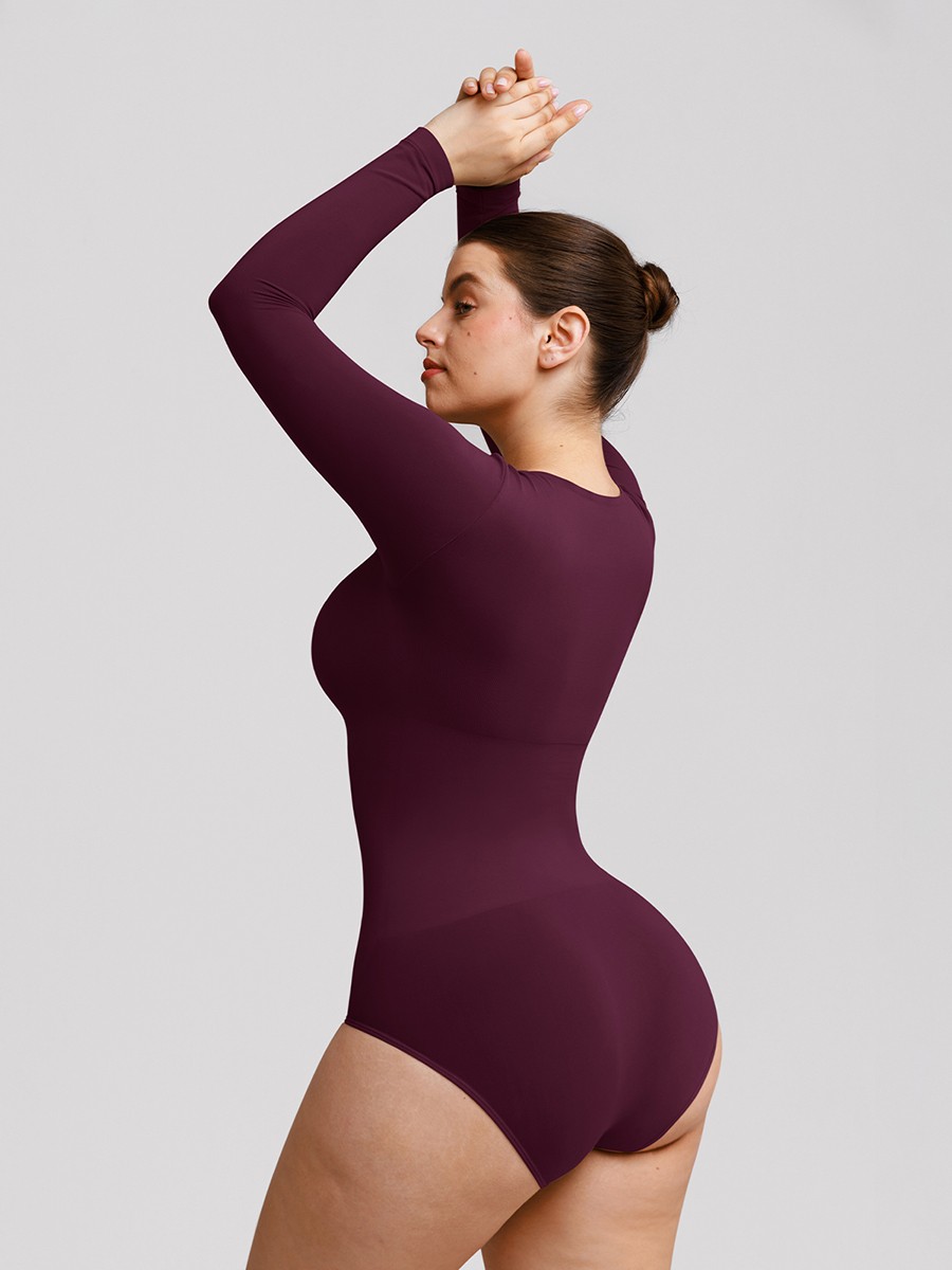 Seamless Butter Soft Scoop Neck Tummy Control Shaping Bodysuit