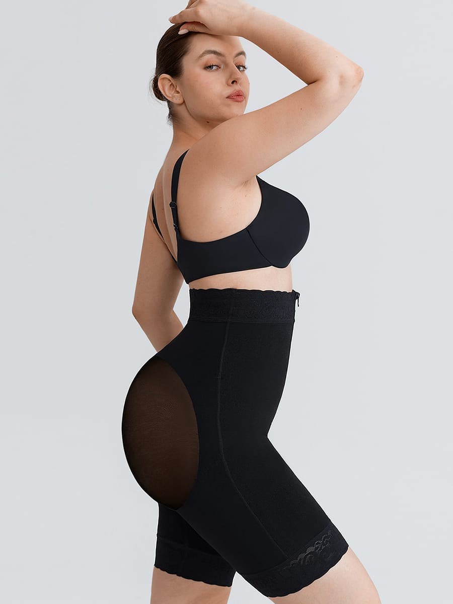 High Waist Medium Control Boyshort Shapewear
