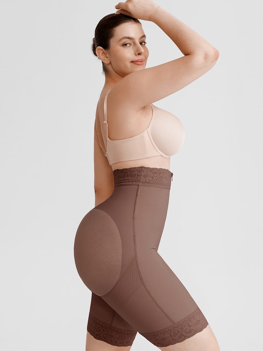 Wholesale High Waist Medium Control Boyshort Shapewear