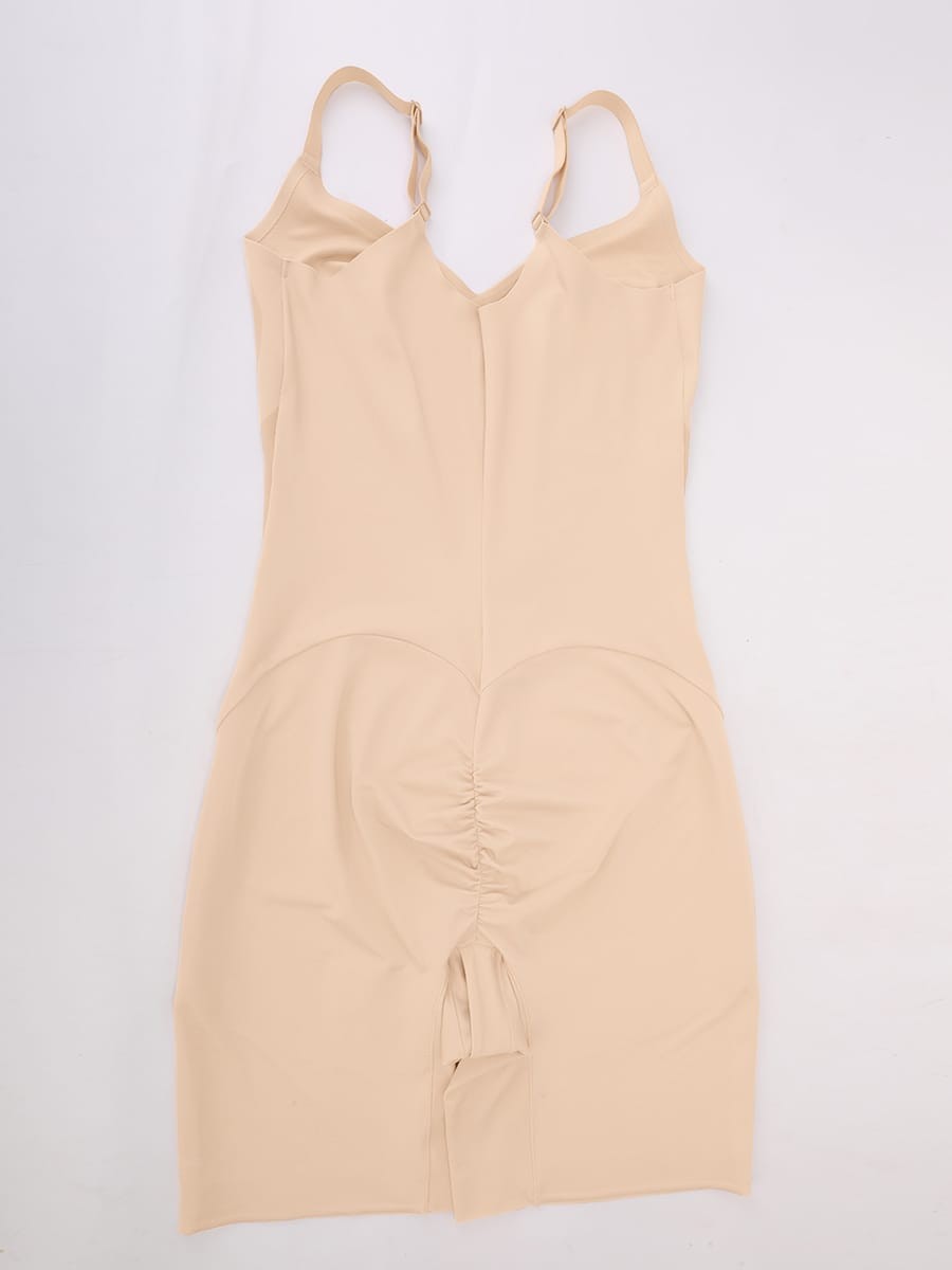 Liquid LYCRA™ Light Control Traceless Boyshort Bodysuit