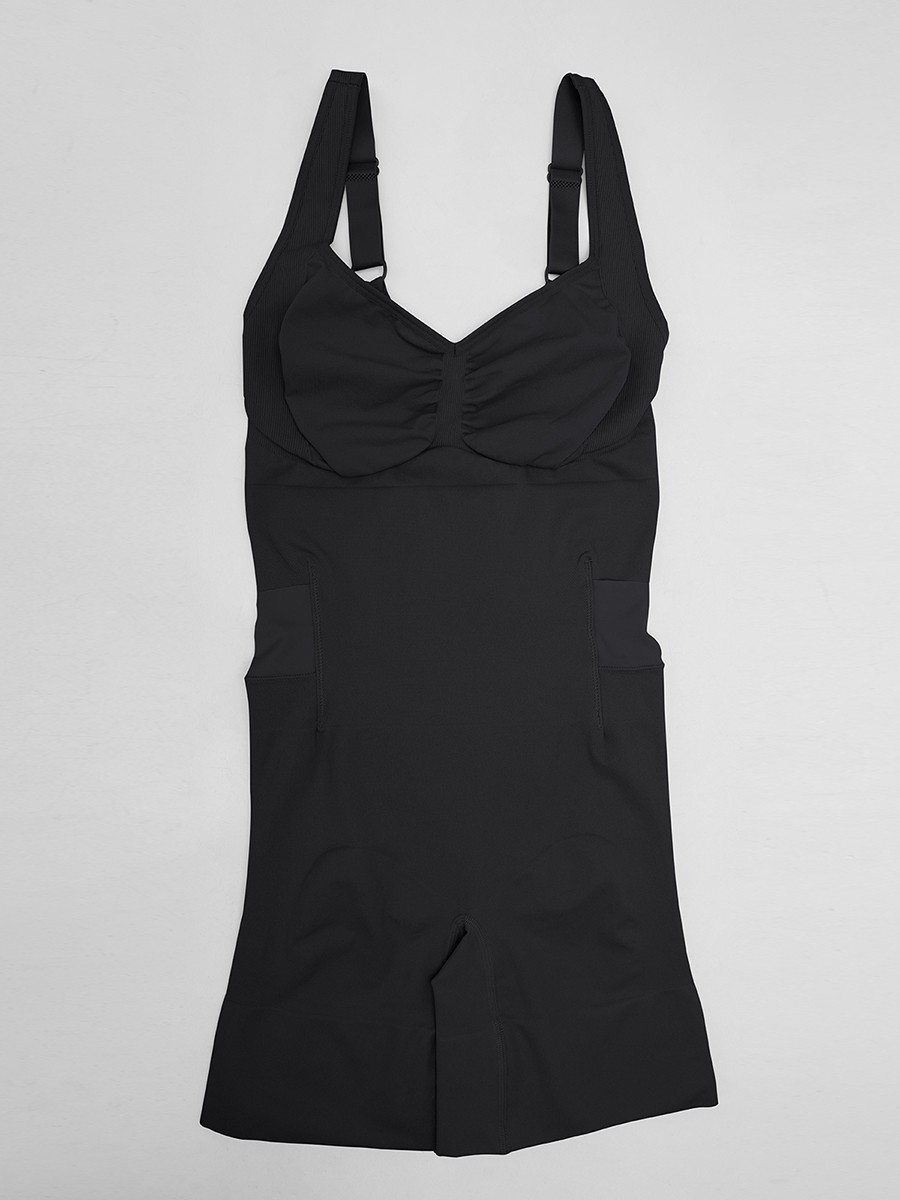 Seamless Tummy Control Open-Back Butt-Lifting Shapewear Body Shaper