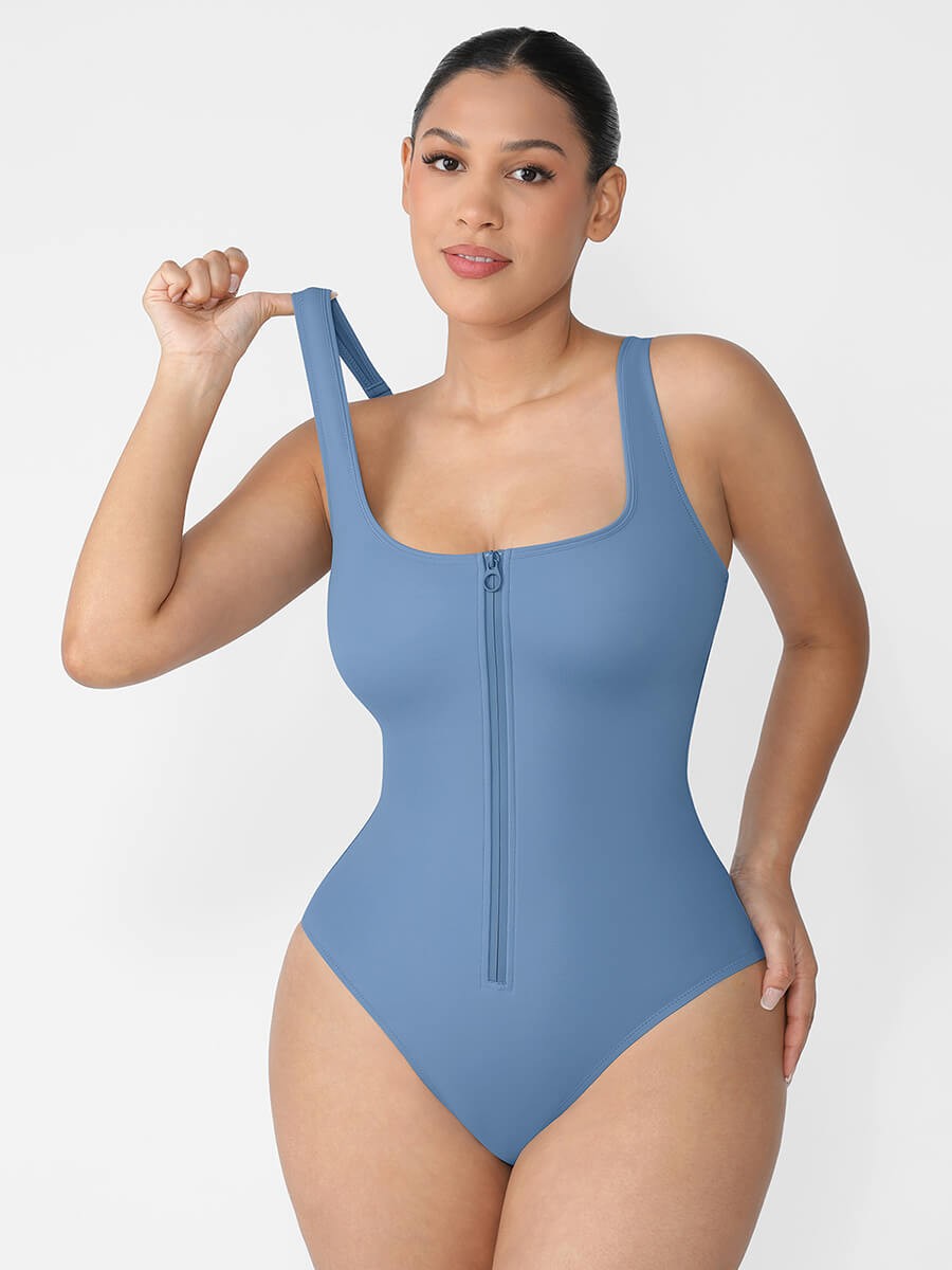 Wholesale Shaping Waist Tummy Control Panty One Piece Swimsuit