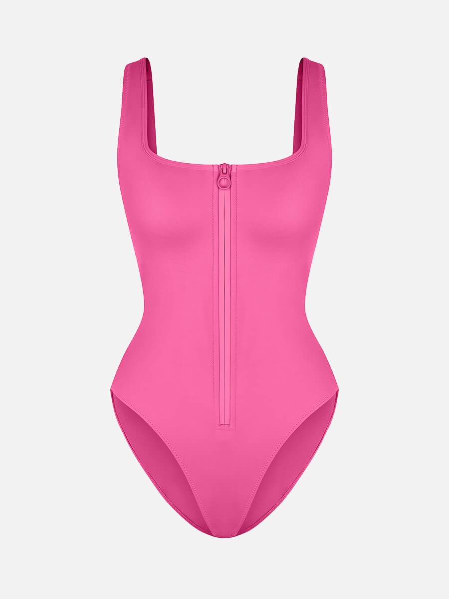 Waist Tummy Control Panty One Piece Swimsuit