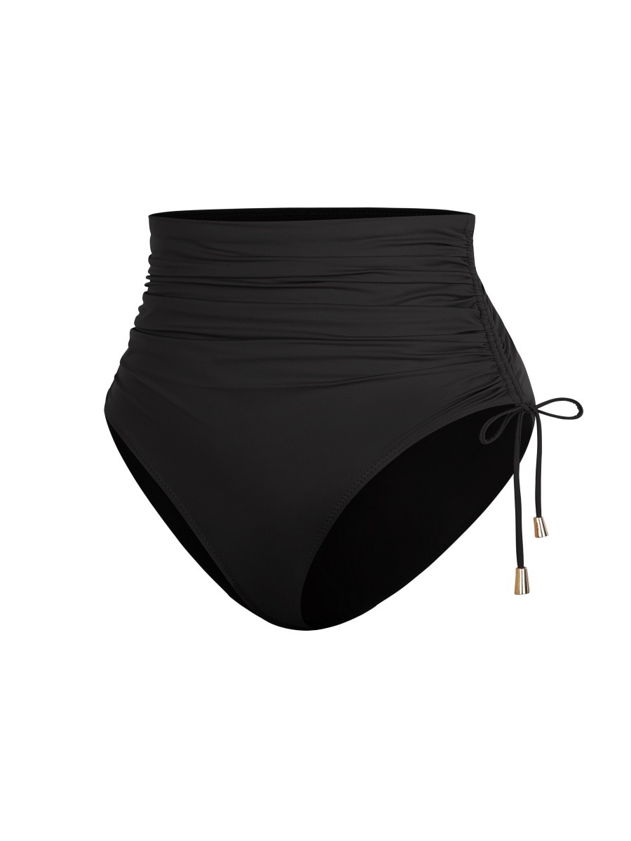 Sexy Keyhole Swimsuit Deep V Bikini Sets Body Shaper Control Panties