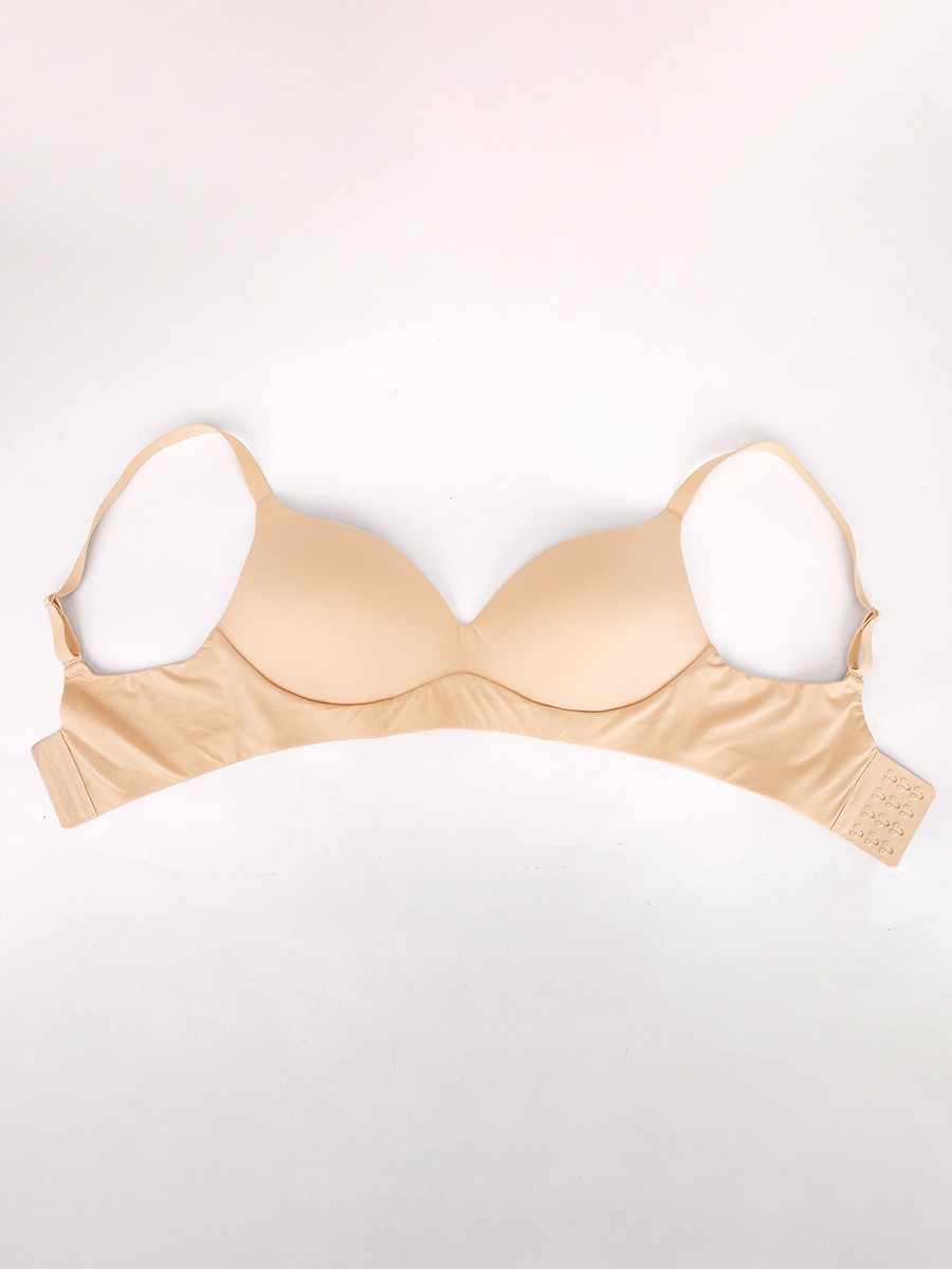 Wireless Push Up Demi Coverage T-Shirt Bra