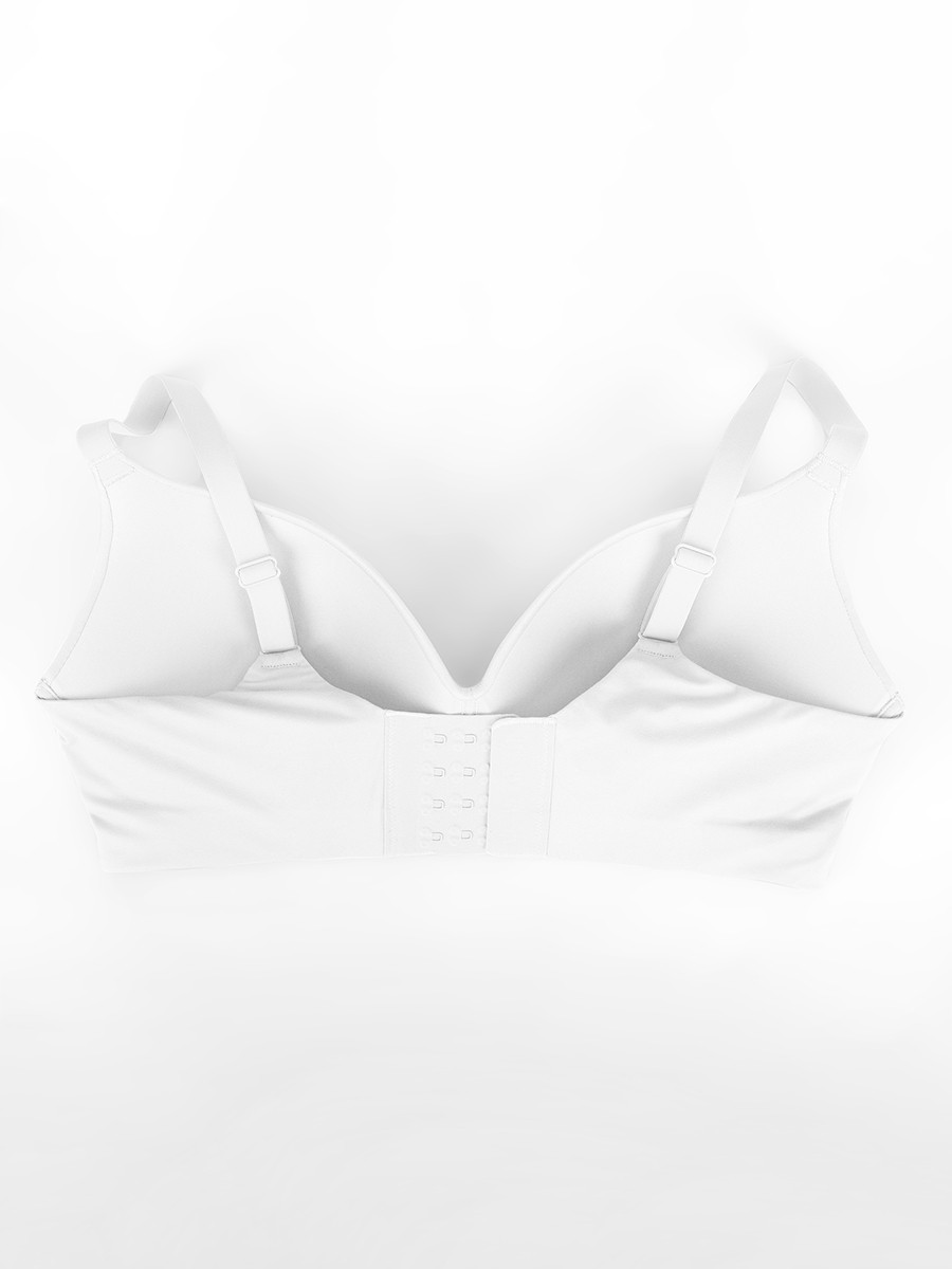 Wireless Push Up Demi coverage Bralettes Bra Adjustable Straps