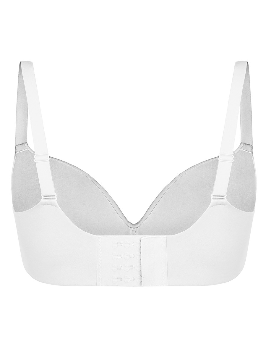 Wireless Push Up Demi coverage Bralettes Bra Adjustable Straps