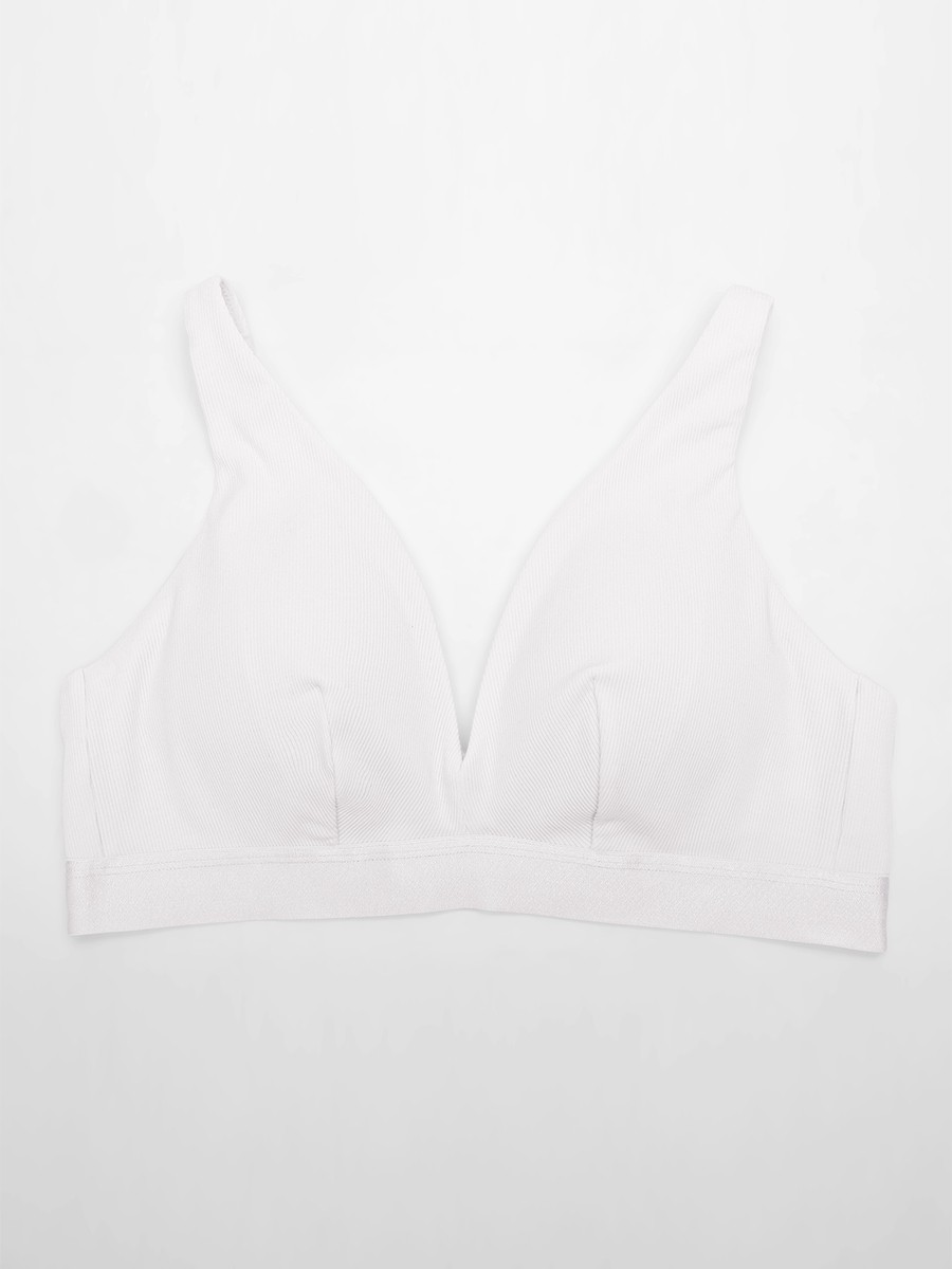 Everyday Comfort Ribbed Modal Bra with Removable Pads