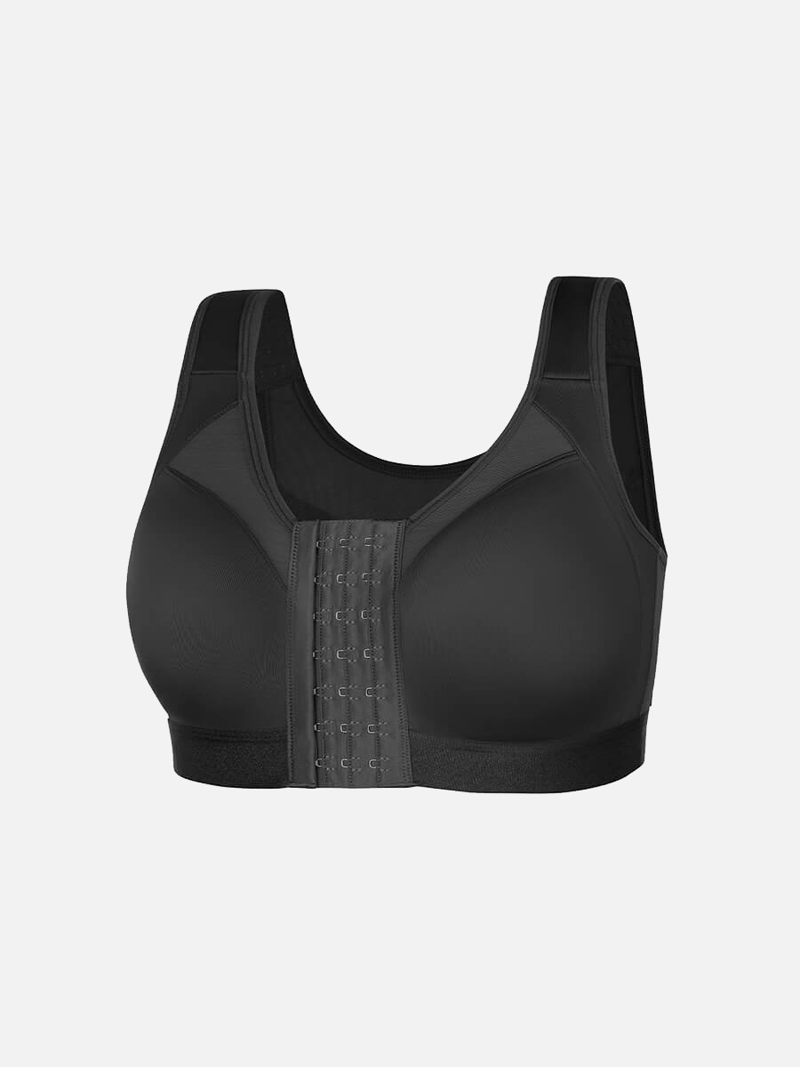 Full Coverage Wireless No Padding Smooth Back Post-Surgery Bra