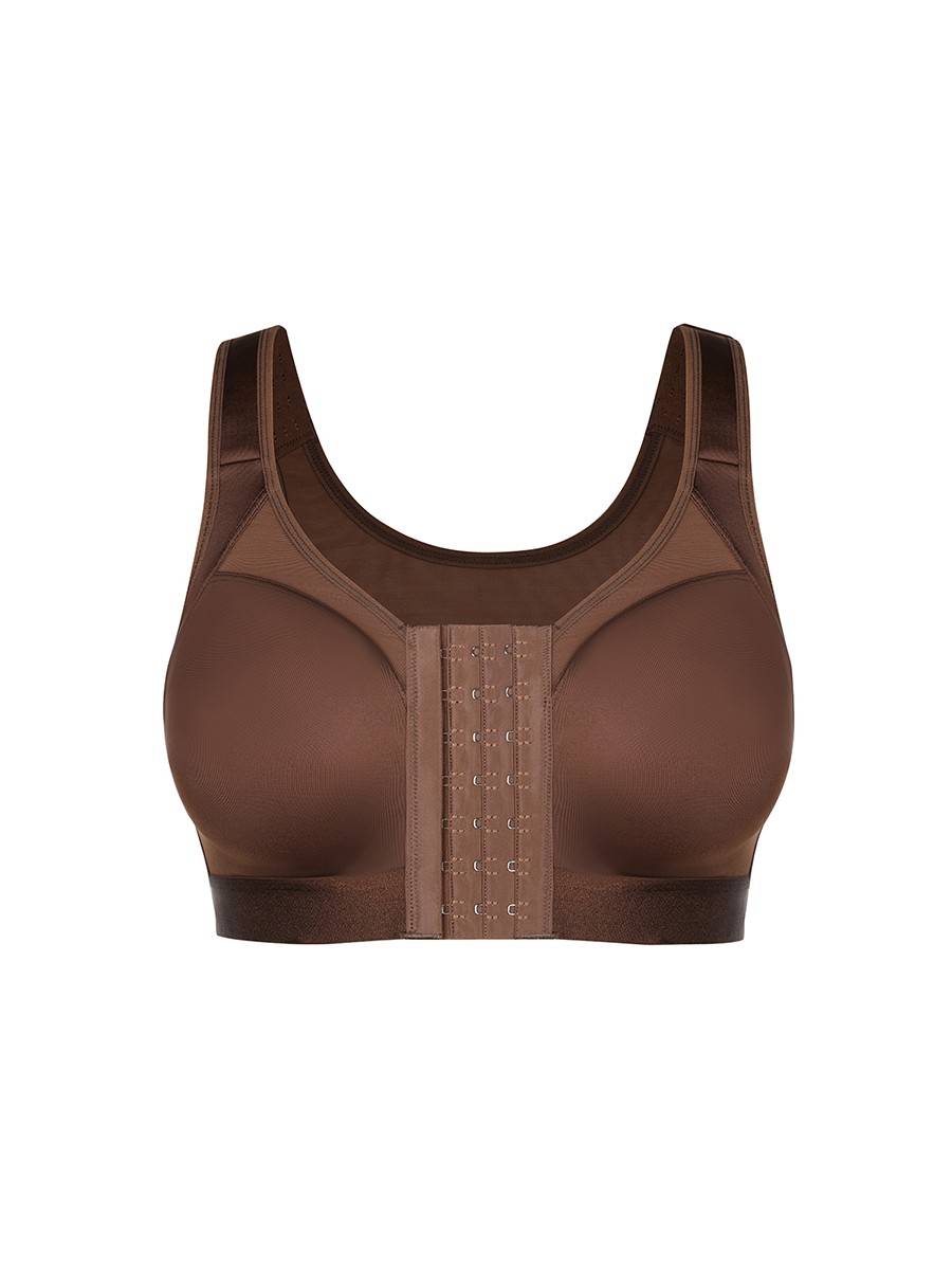 Full Coverage Wireless Smooth Back & Side Support Post-Surgery Bra
