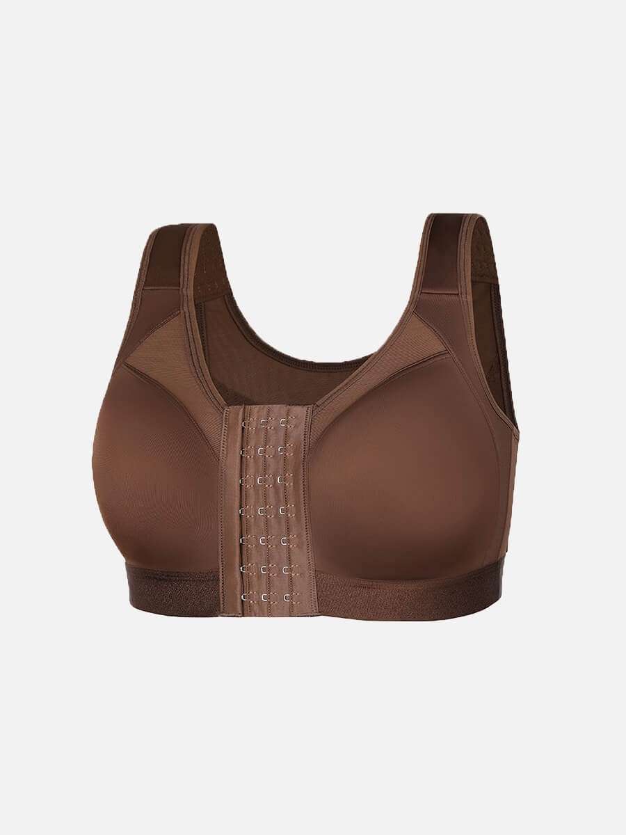Full Coverage Wireless Smooth Back & Side Support Post-Surgery Bra