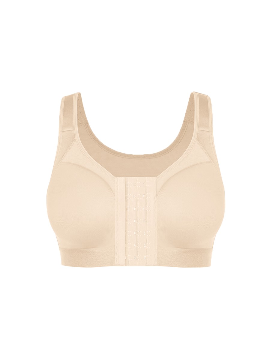 Full Coverage Wireless No Padding Post-Surgery Bra