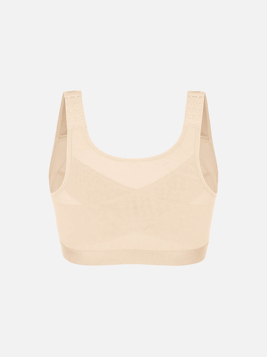 Full Coverage Wireless No Padding Post-Surgery Bra