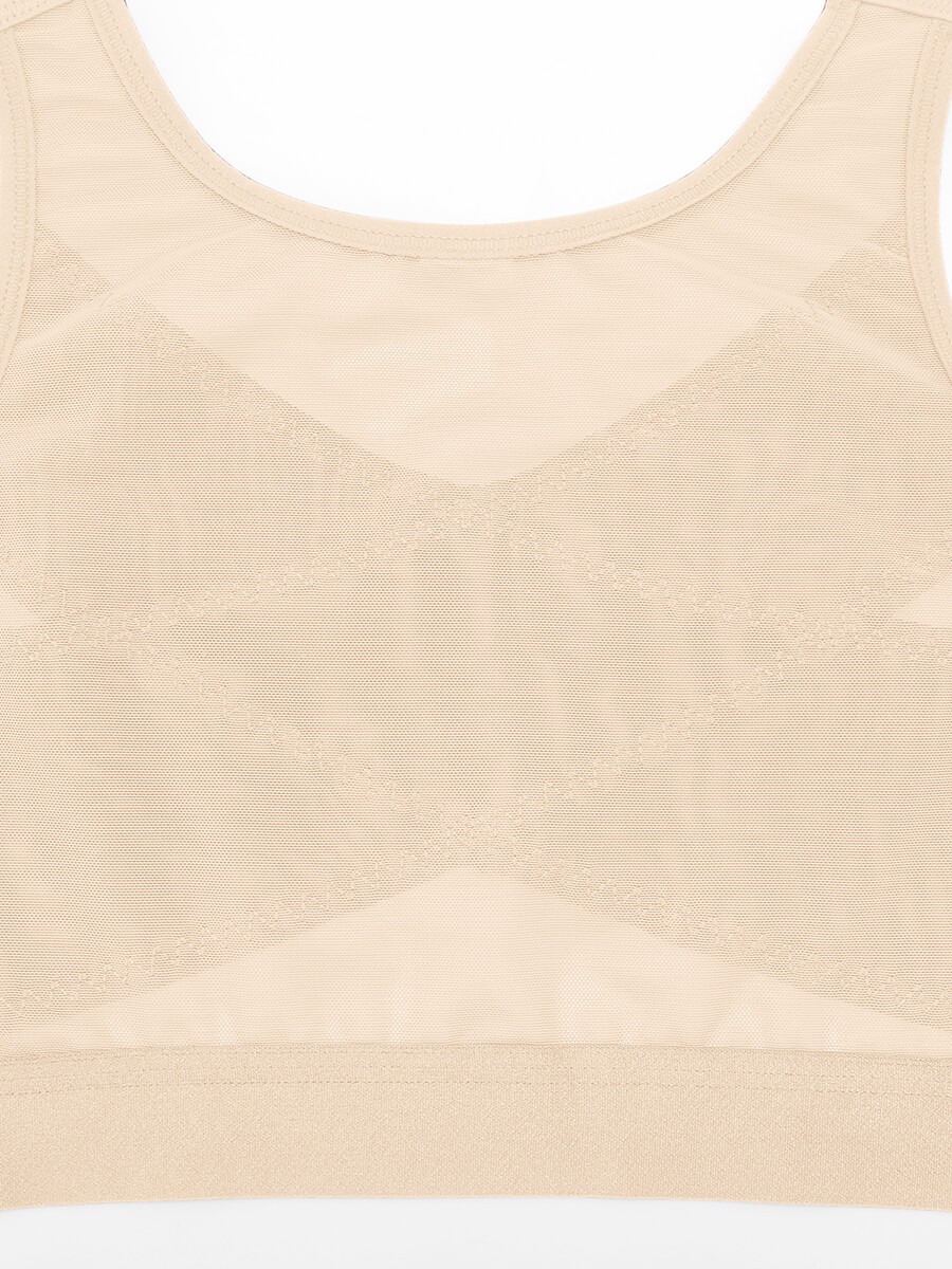 Full Coverage Wireless No Padding Post-Surgery Bra