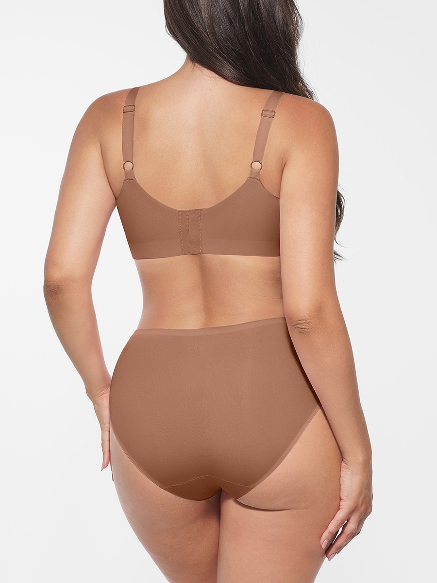 Cloud Like Mid Waist 360° 4-Way Stretch Daily Panties for Women