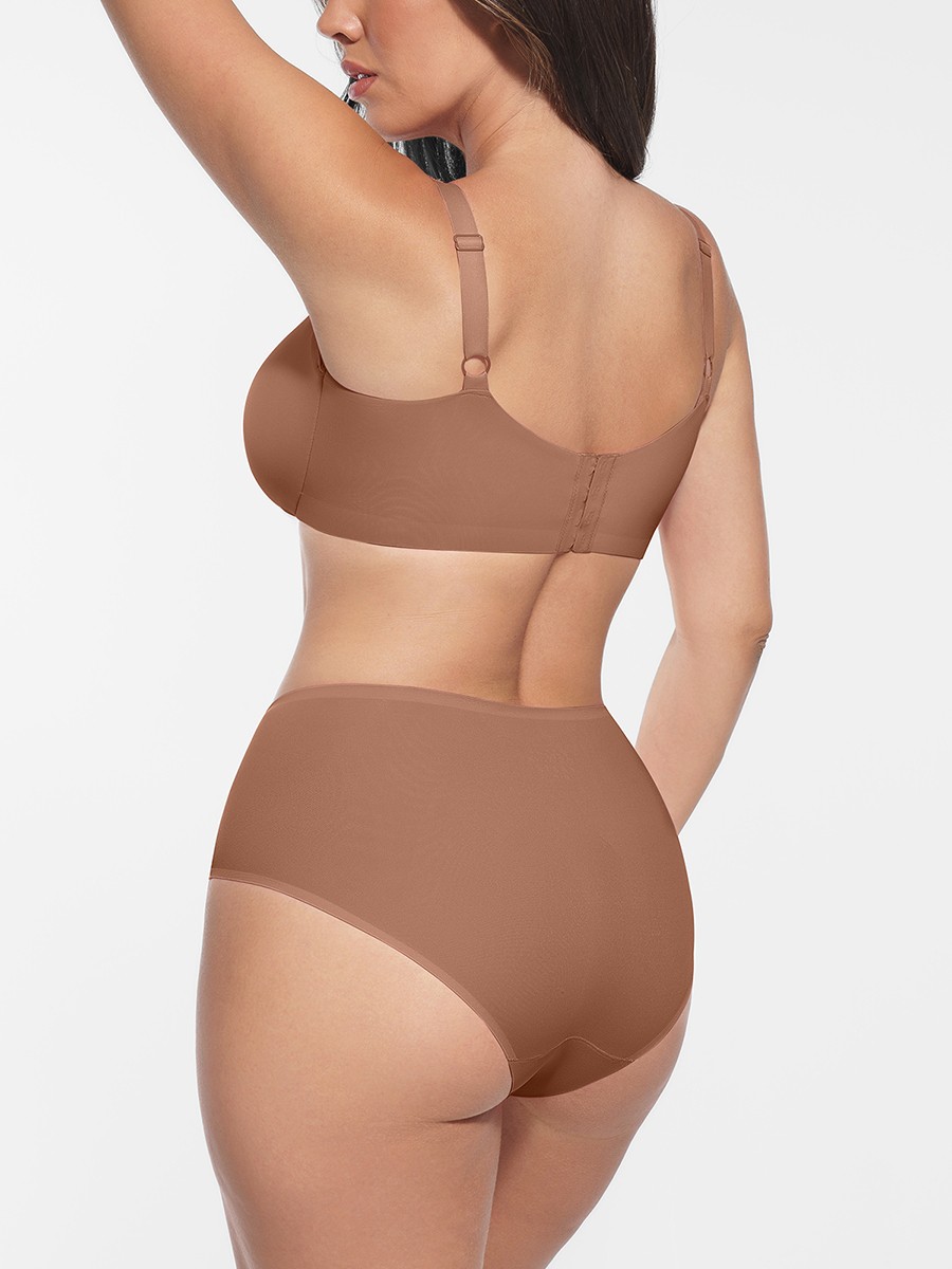 Cloud Like Mid Waist 360° 4-Way Stretch Daily Panties for Women