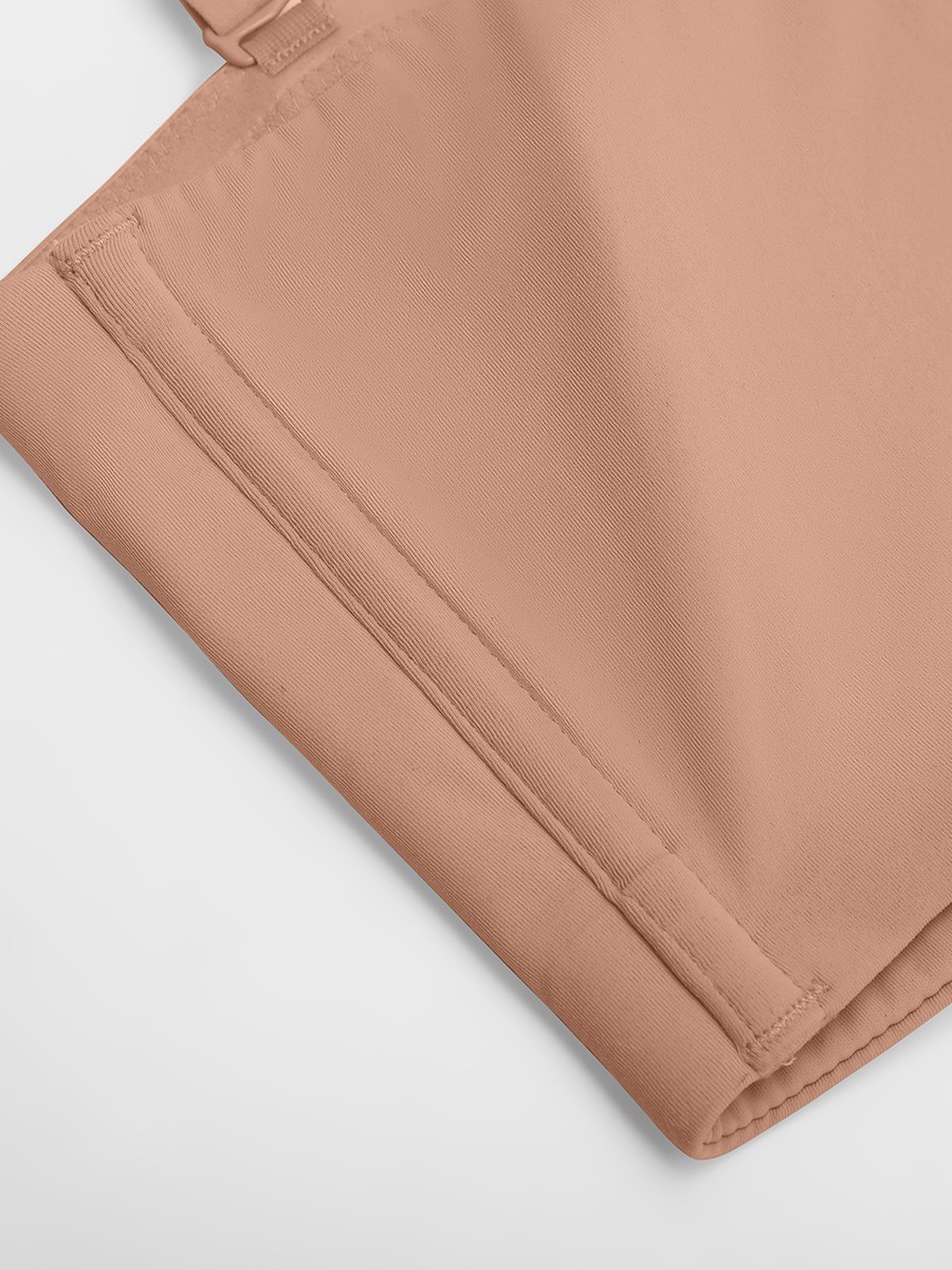 Strapless Anti Slip Bandeau Bra Fixed Molded Cups FeelSoft Fabric Nipple Coverage