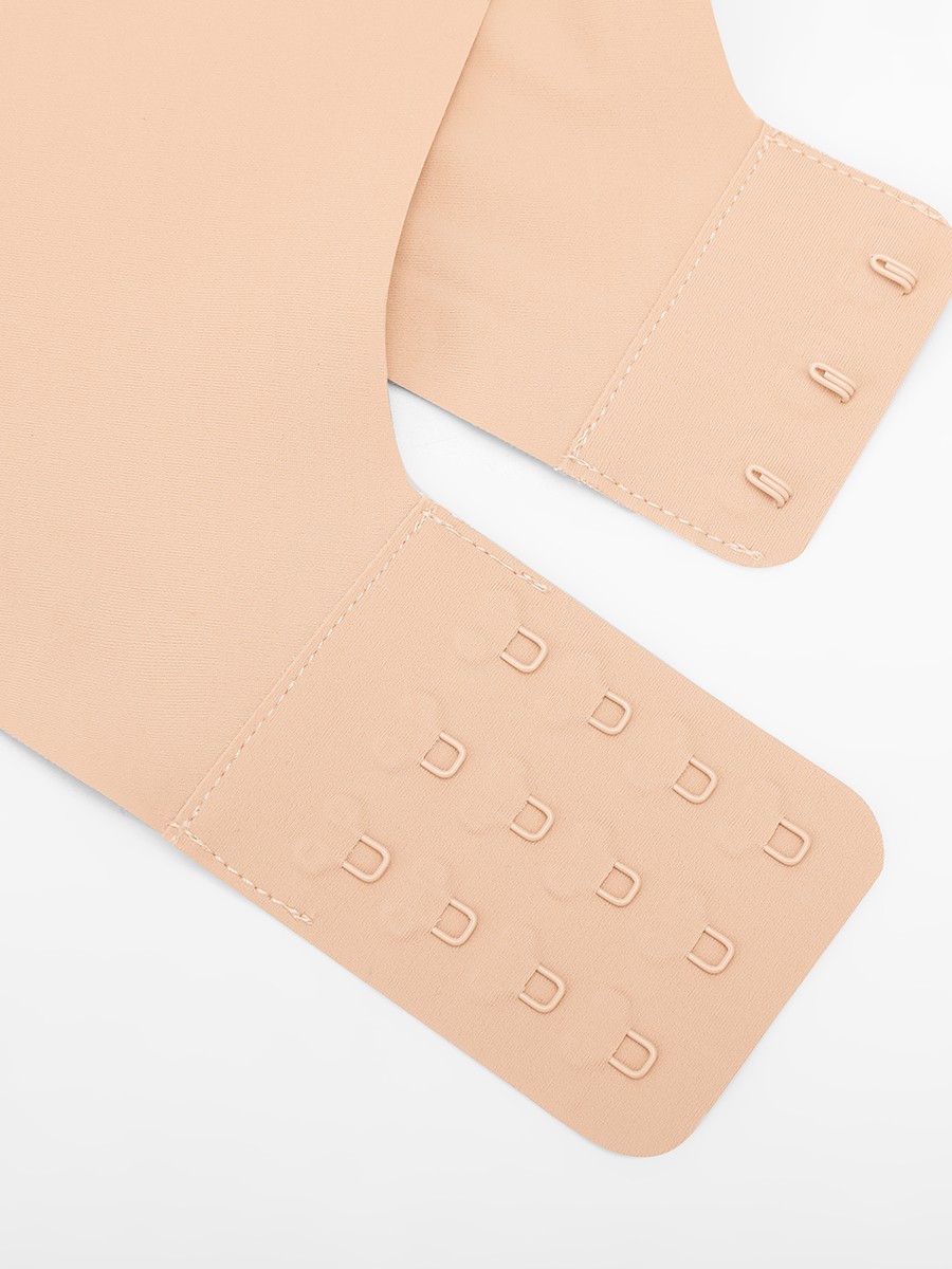 Wireless T Shirt Bra W Jelly Strip Lift Anti Roll Under Bust Band