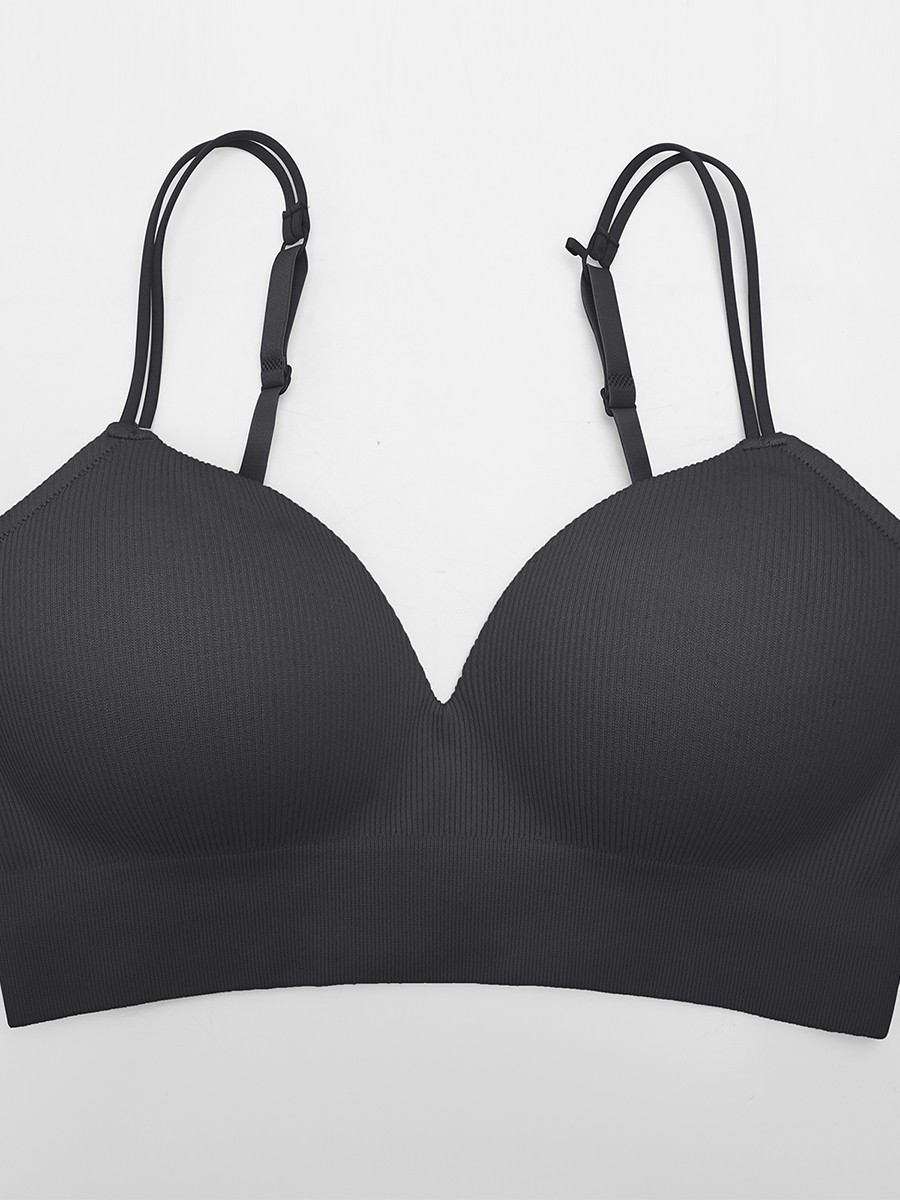 Women Wireless Demi T Shirt Bra Seamless Everyday Comfort