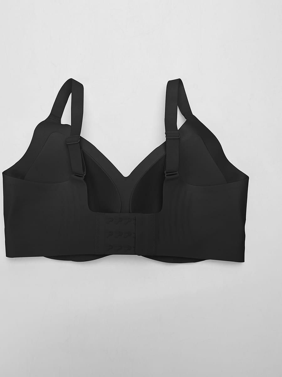 Jelly Support Wireless Seamless Everyday T Shirt Bra for Large Breasts