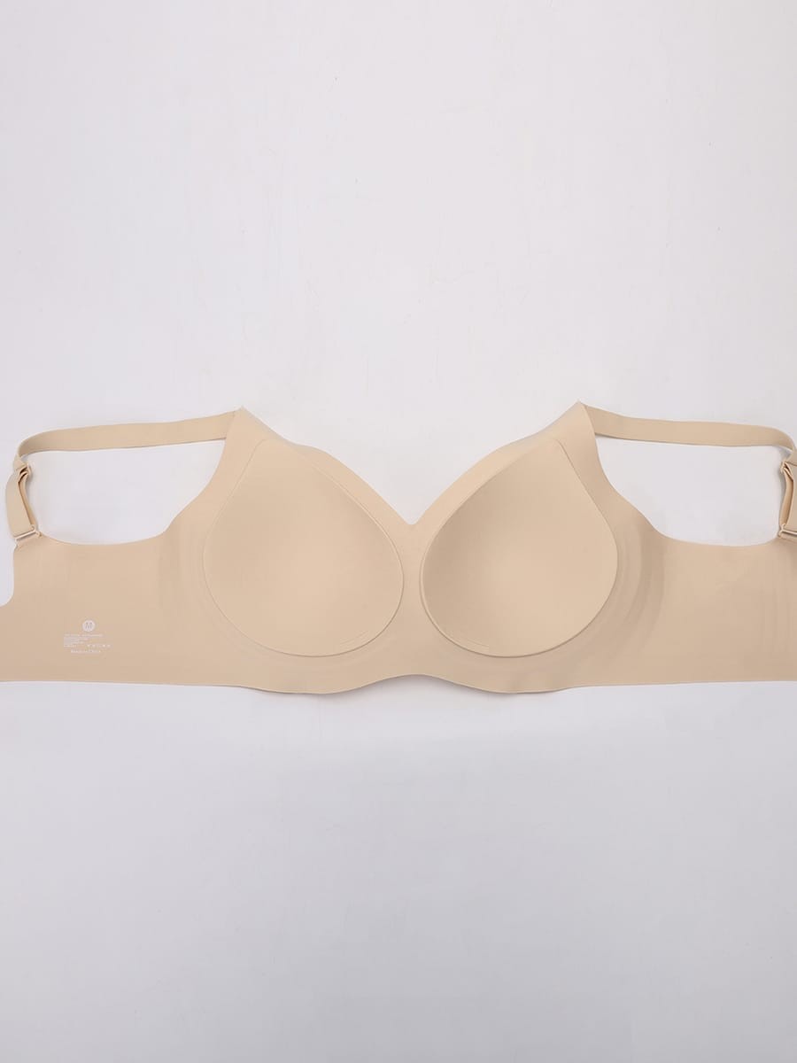 Wireless Seamless Everyday T Shirt Bra for Large Breasts