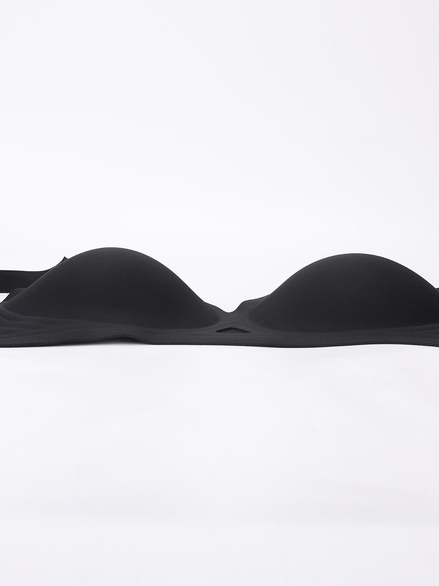 Cut Out Wireless Bra Seamless Jelly Support Everyday T Shirt Bra