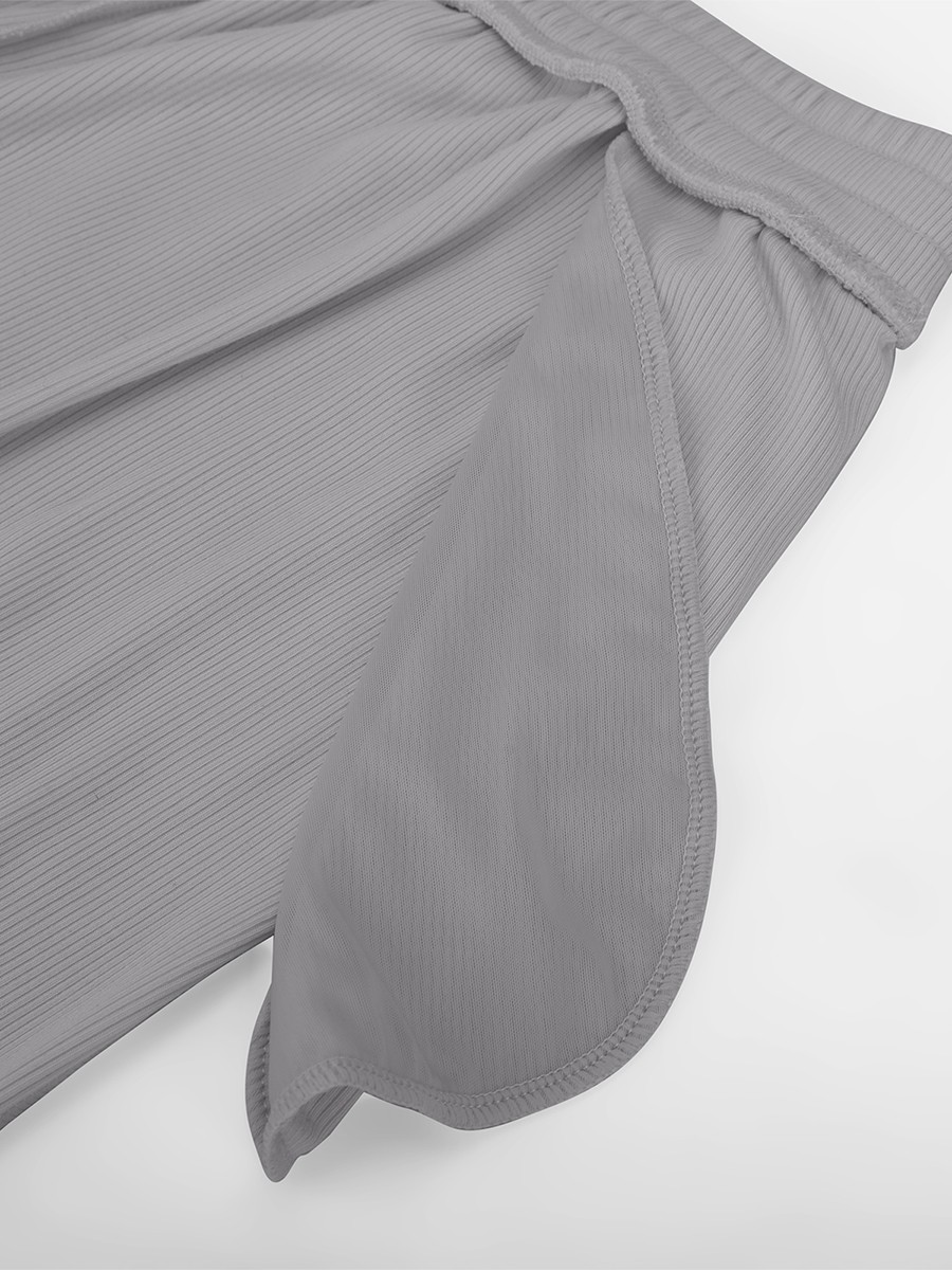 Rayon Ribbed Wide Leg Lounge Pants