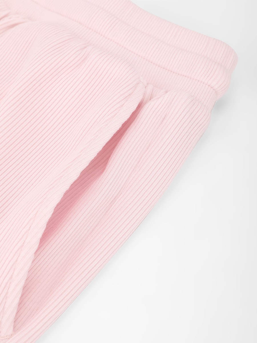 Rayon Ribbed Wide Leg Lounge Pants for Women