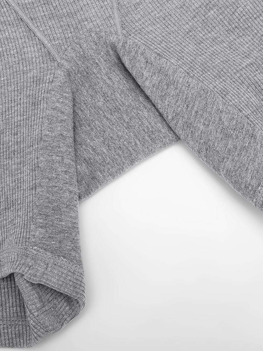 Women Rayon Ribbed Fitted Boxer Mid Waist Breathable Shorts