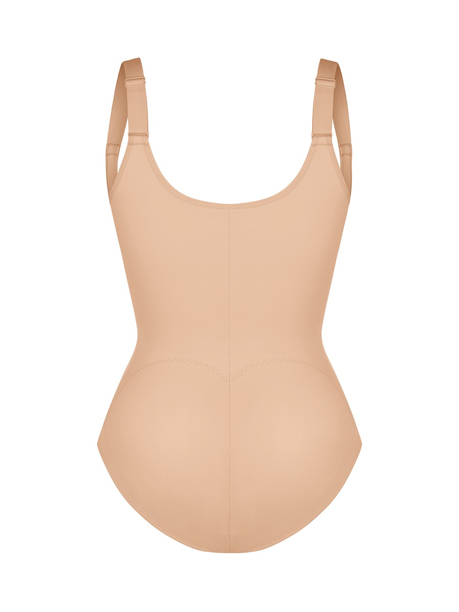 Bust Support Antibacterial Crotch Shaping Bodysuit