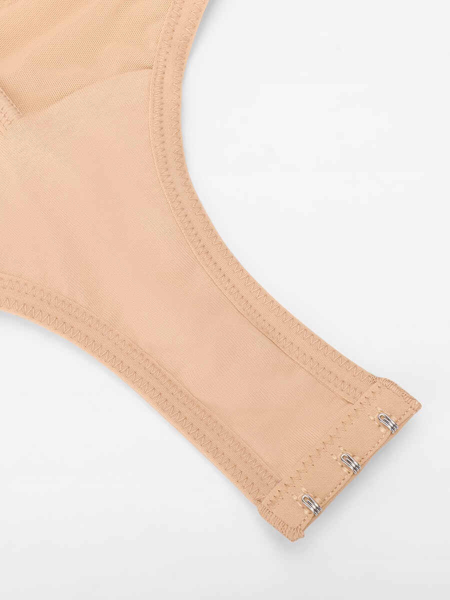 Bust Support Antibacterial Crotch Shaping Bodysuit