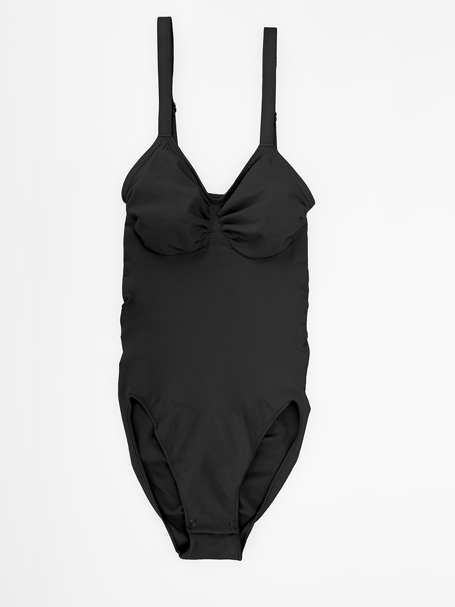 Seamless Chest Support Waist Control Shapewear Bodysuit
