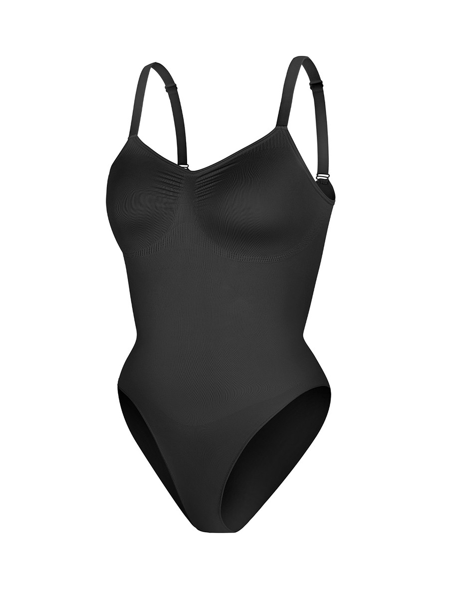 Seamless Chest Support Waist Control Shapewear Bodysuit