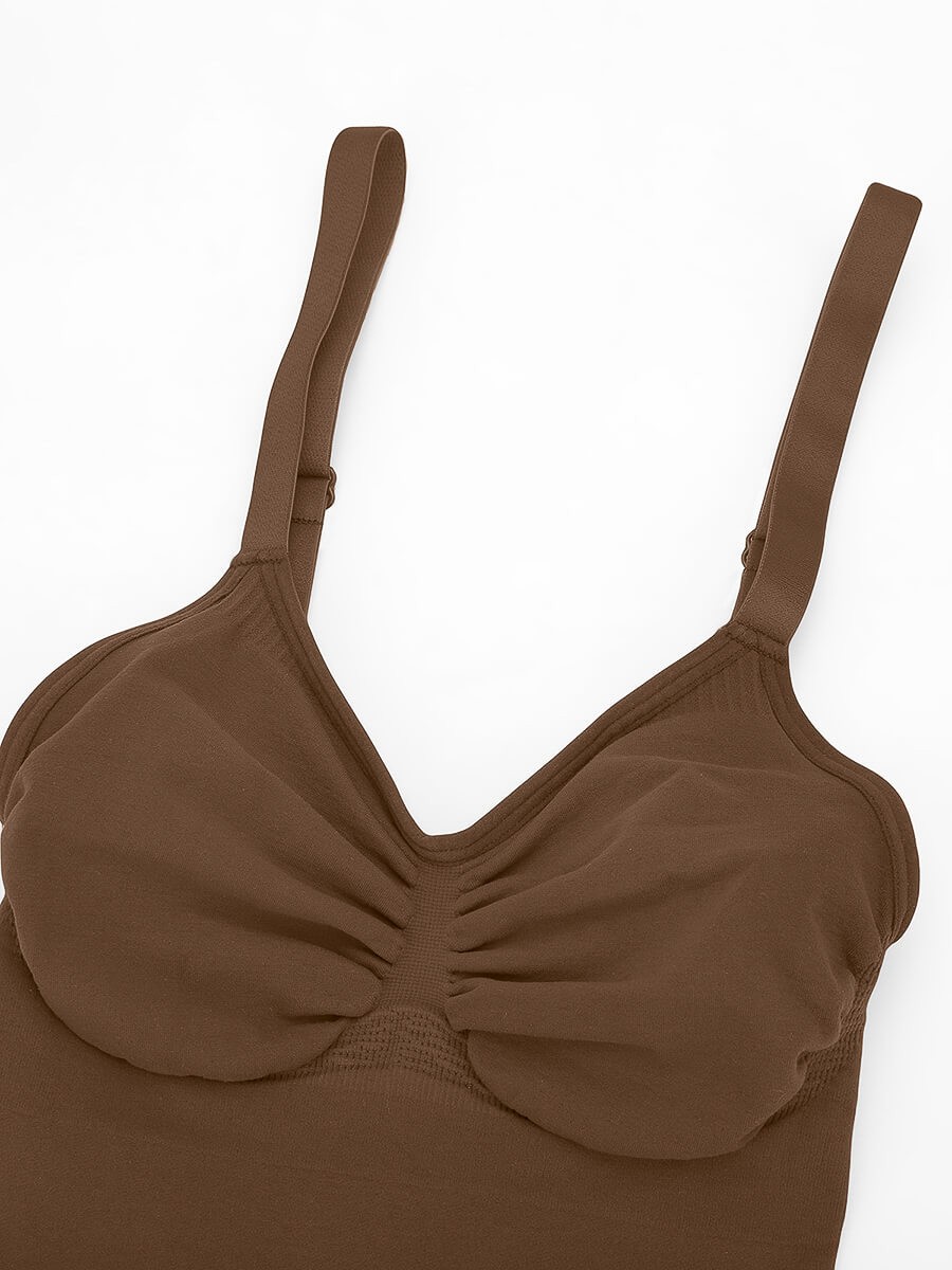 Seamless Chest Support Waist & Abdomen Control Shapewear Bodysuit