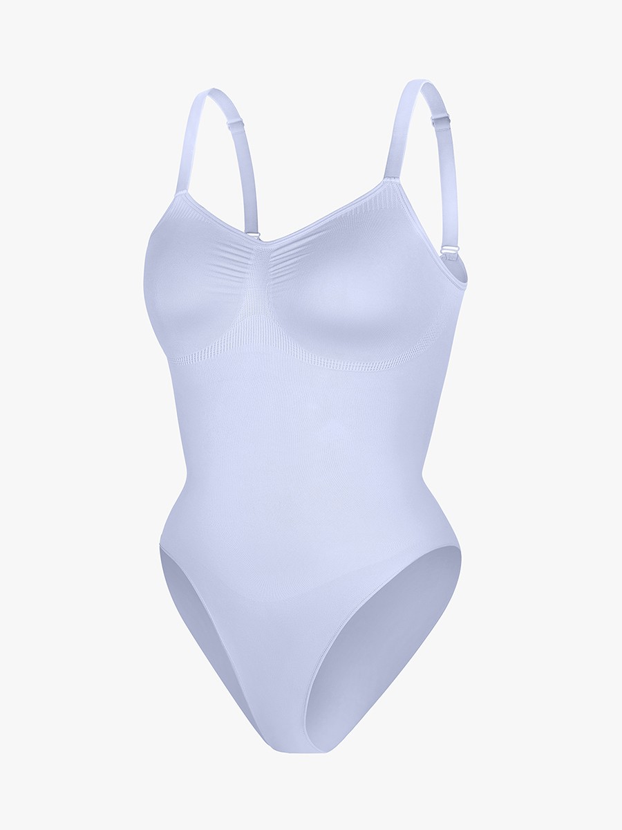 Seamless Chest Support Waist Control Shapewear Bodysuit for Women