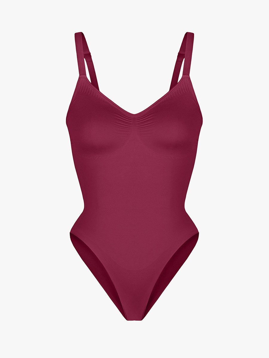 Seamless Chest Support Waist Control Bodysuit