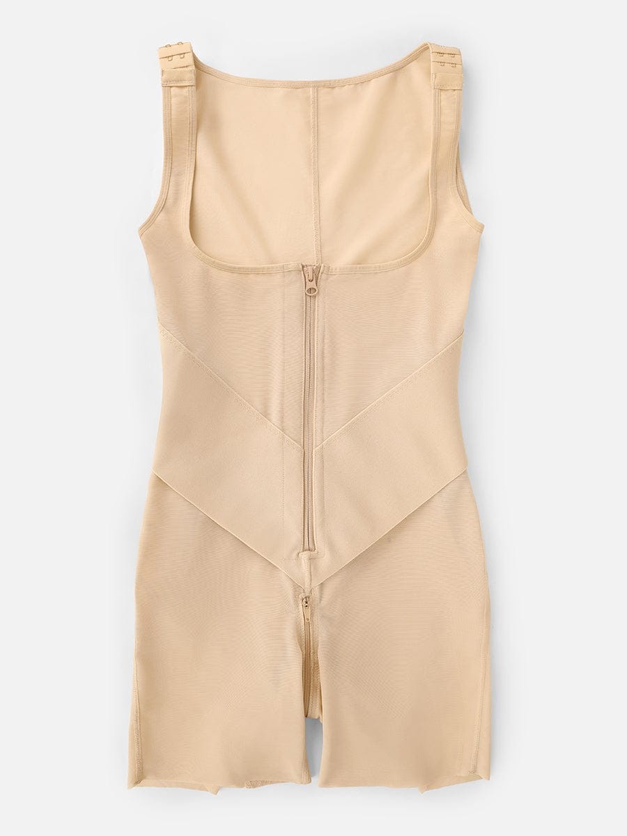 U-Shaped Chest Support Waist Control Post Surgery Full Body Shapewear