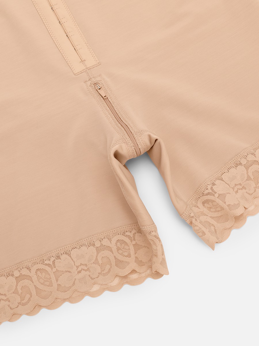 Women Post-operative U-shaped Bust Support Hard Mesh Butt Lift Body Shaper