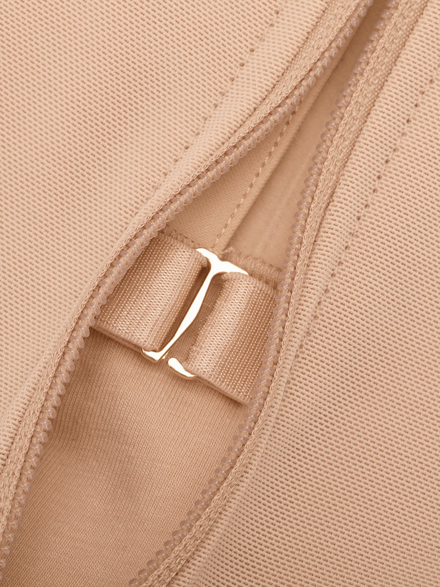 Women Post-operative U-shaped Bust Support Hard Mesh Butt Lift Body Shaper