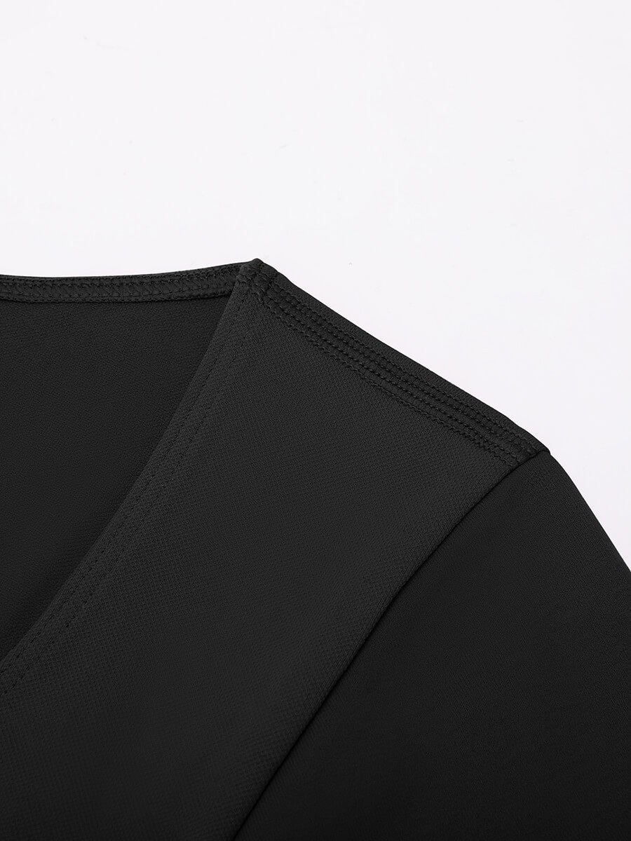 Seamless Diamond Neck Bust Support Waist and Tummy Control Bodysuit