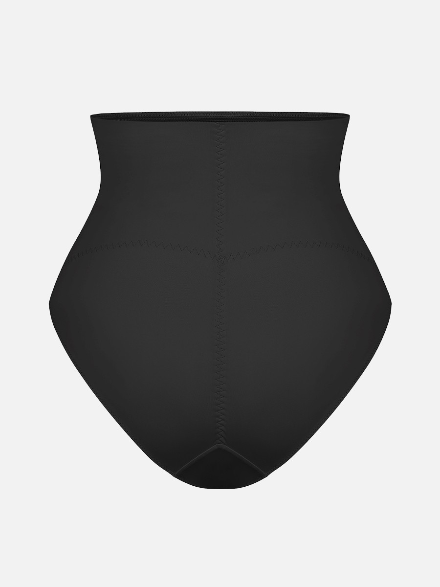 Women High Elastic Waist and Abdomen Antibacterial Buttocks Panties