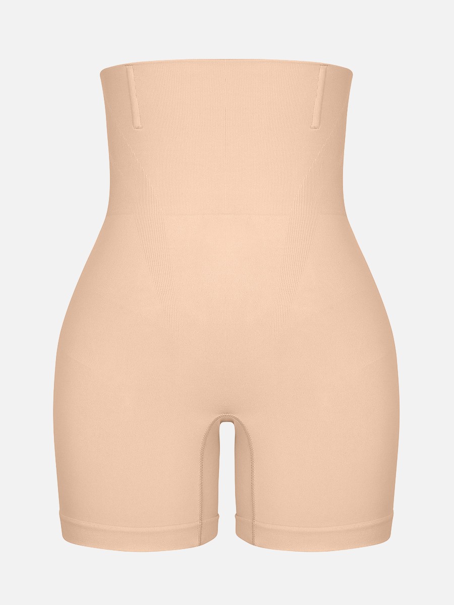 Women High-Waisted Seamless Anti-Slip Waist Anti-Bacterial Lining Butt Lifter